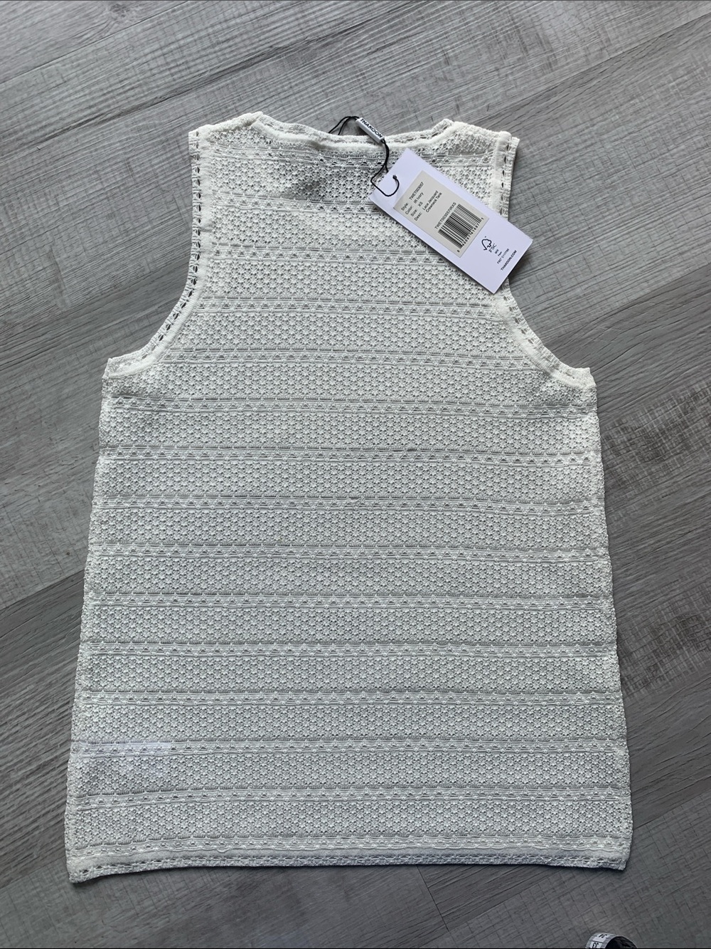 Thakoon IR Ivory Tank, Size XS. - Picture 10 of 10